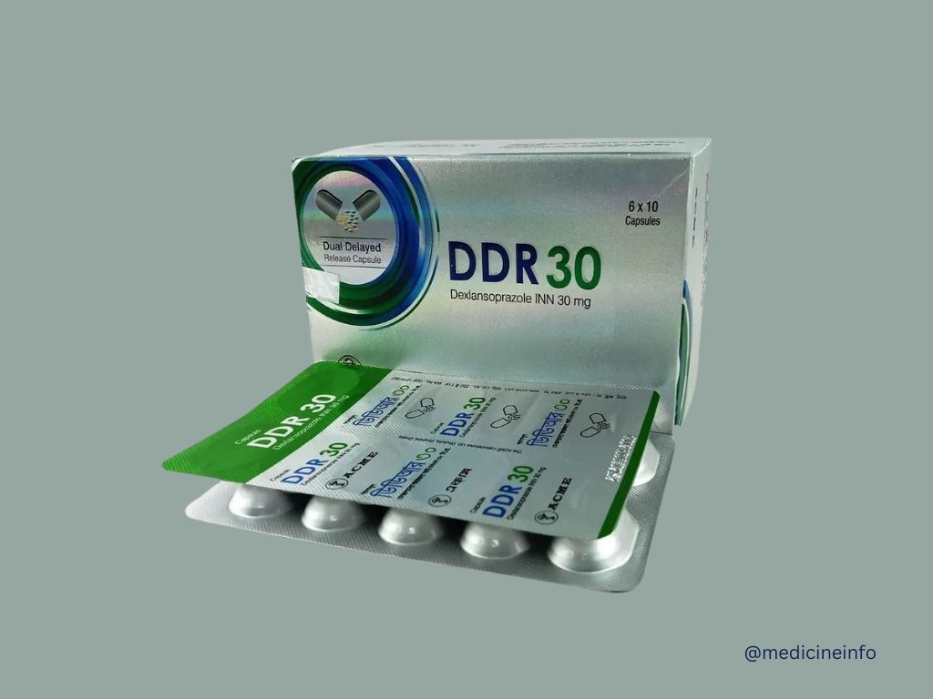 DDR 30 Mg Capsule | ডিডিআর ৩০ মি.গ্রা. ক্যাপসুল: Uses & Benefits