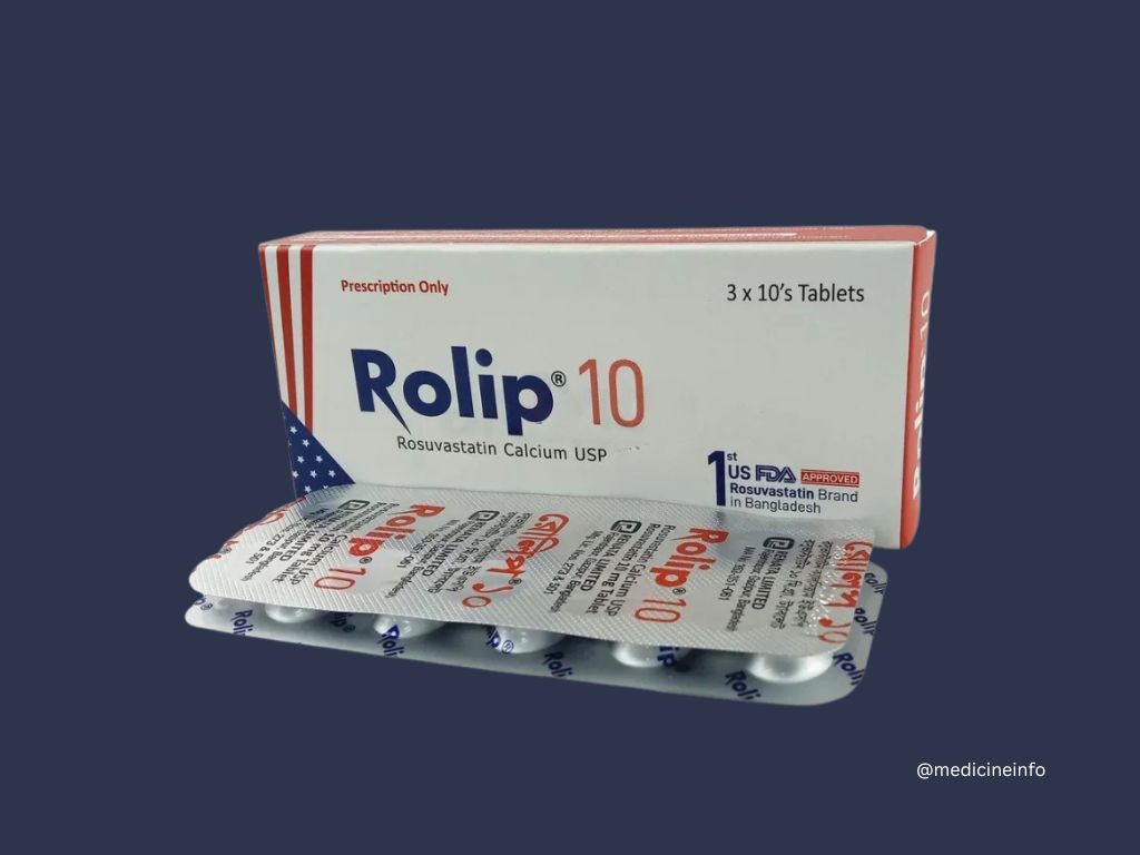 Rolip 10 Mg Tablet | রোলিপ ১০ মি.গ্রা. ট্যাবলেট