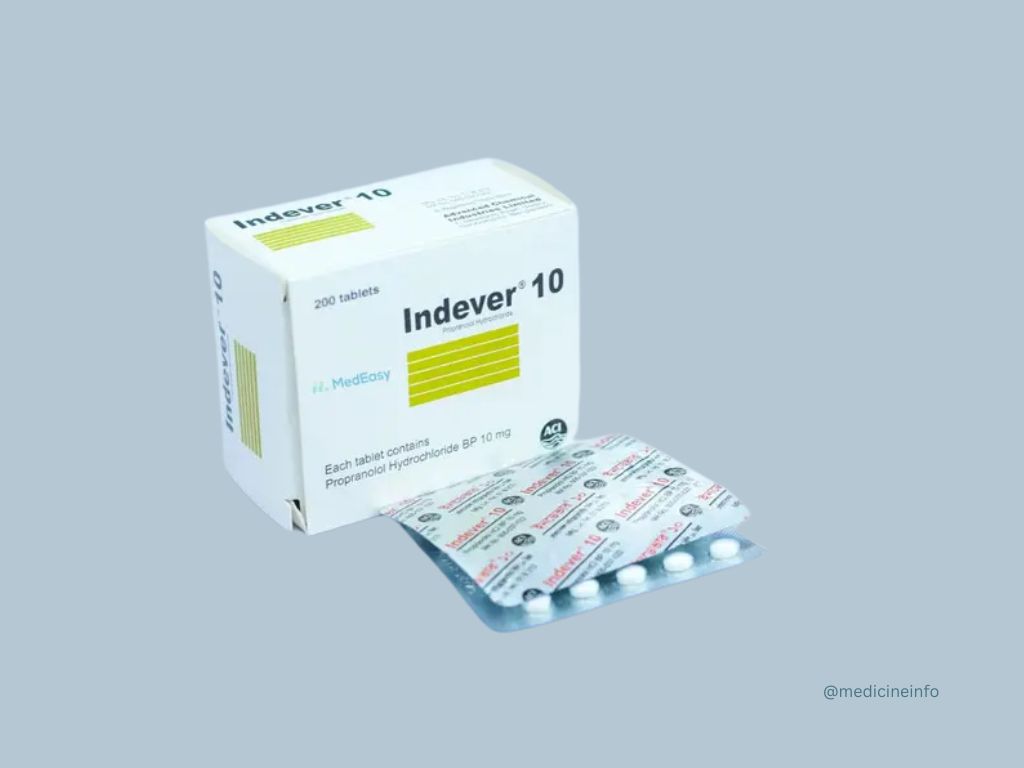 Indever 10 Mg Tablet | ইনডেভার ১০ মি.গ্রা. ট্যাবলেট