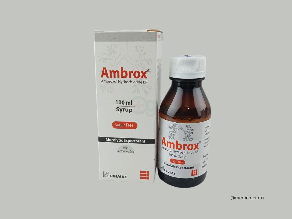 Ambrox 15 Mg/5 Ml Syrup | এমব্রোক্স ১৫ মি.গ্রা./৫ মি.লি.