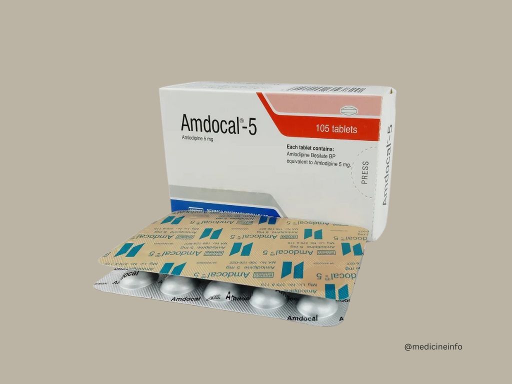 Amdocal 5 Mg Tablet | এ্যামডোক্যল ৫ মি.গ্রা. ট্যাবলেট