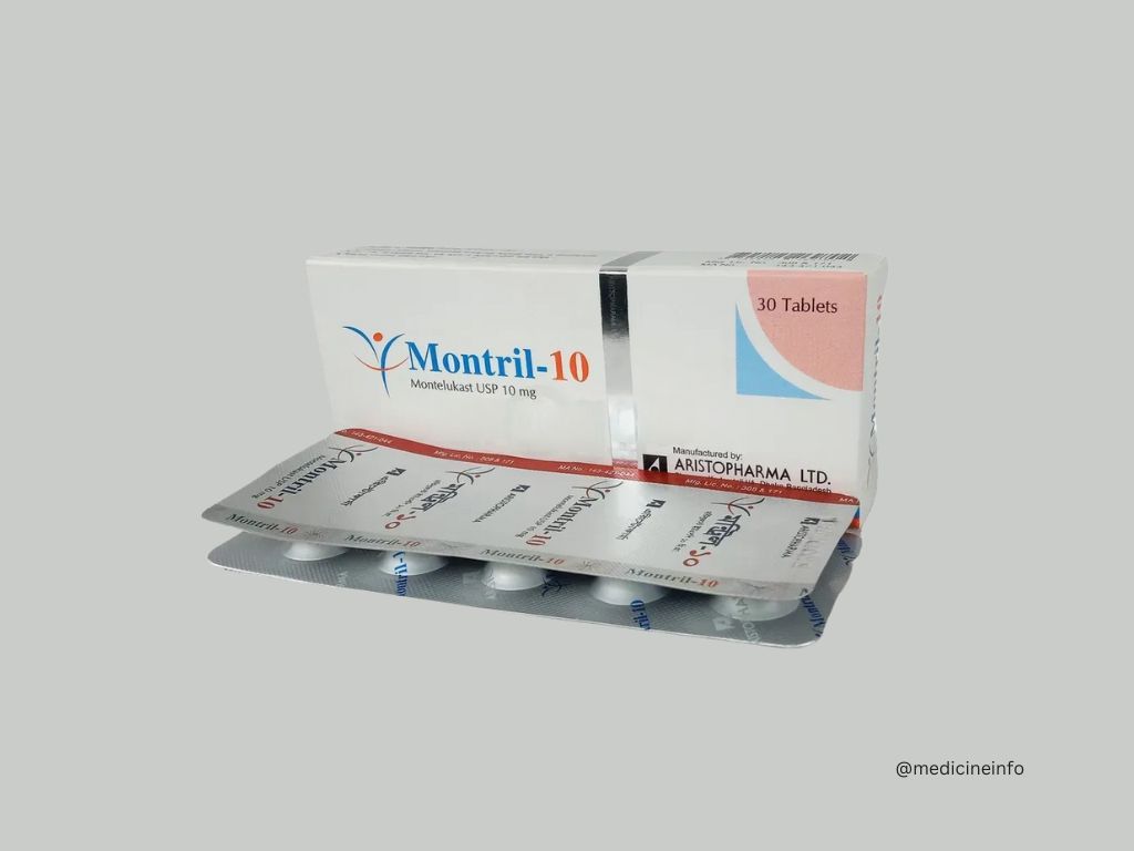 Montril 10 Mg Tablet | মন্ট্রিল ১০ মি.গ্রা. ট্যাবলেট