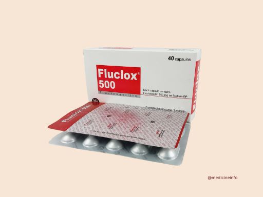 Fluclox 500 Mg Capsule | ফ্লুক্লক্স ৫০০ মি.গ্রা. ক্যাপসুল
